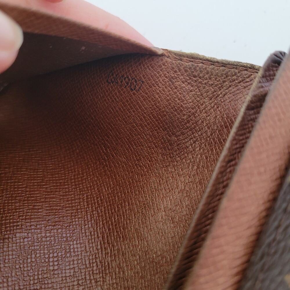 Louis Vuitton Portefeuille Tresor Bifold Wallet Medium Monogram Brown Vintage - Picture 5 of 13